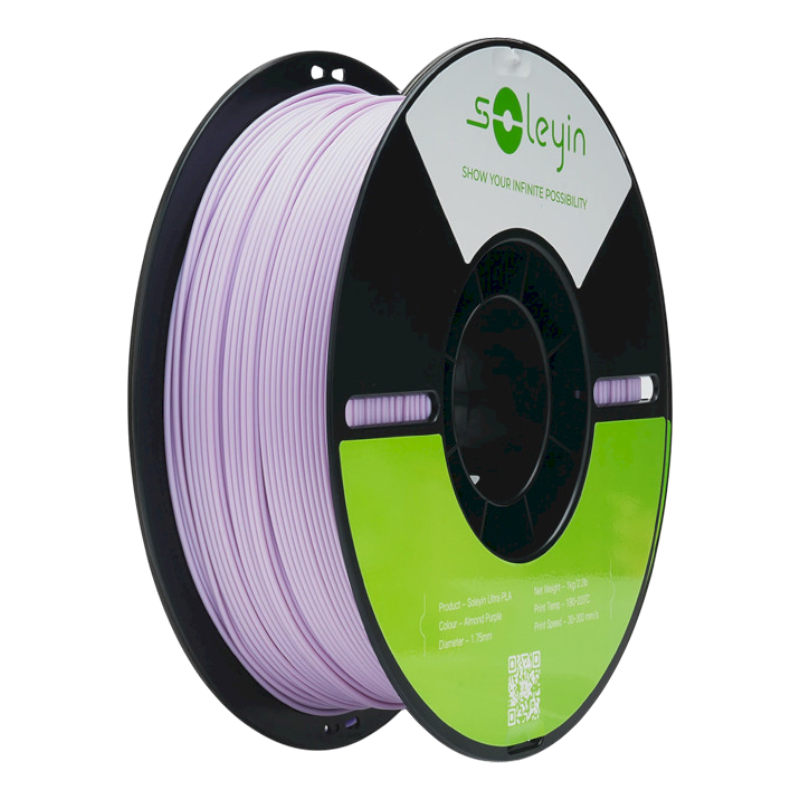 Філамент (пластик) для 3D принтера CREALITY ULTRA PLA 1кг, 1.75мм, мигдально-фіолетовий (3301010600)